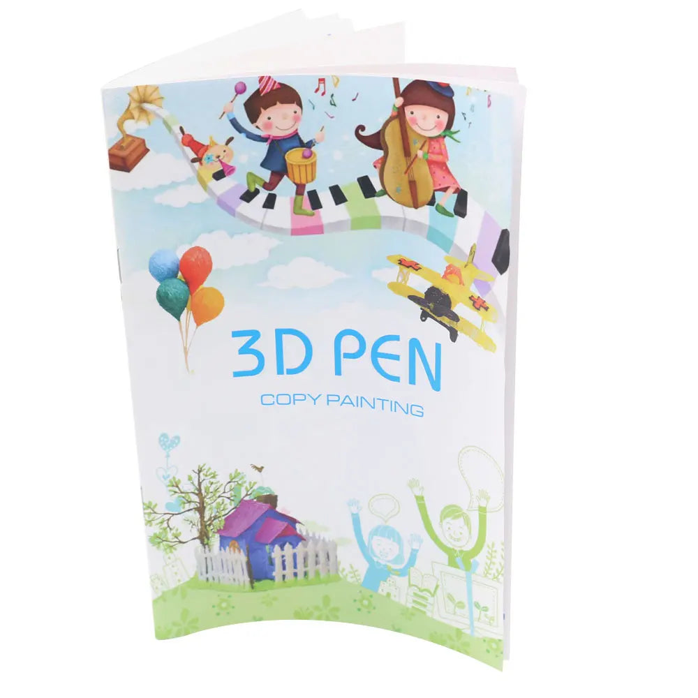 3D pen drawing book