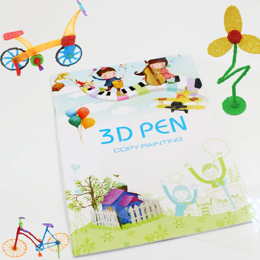 3D pen drawing book